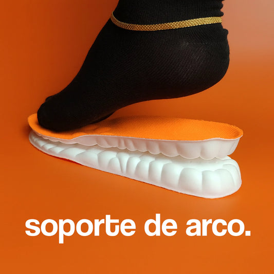 2x1 Plantillas 5D | Soporte Diario para Dolor Plantar