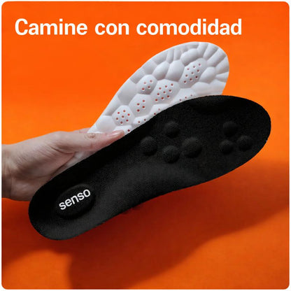 Senso - 2x1 Plantillas 5D | Elimina el dolor plantar para siempre (Comprá 1 y lleváte 2)