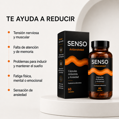 SUPLEMENTO PARA LOS PICOS DE ANSIEDAD Y DE ESTRÉS