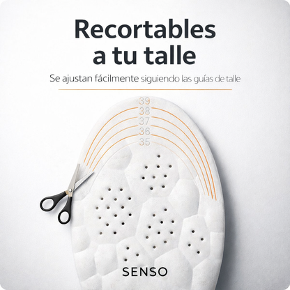 Senso - 2x1 Plantillas 5D | Elimina el dolor plantar para siempre (Comprá 1 y lleváte 2)